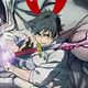 Okkotsu Yuta holds a sword in front of Rika.